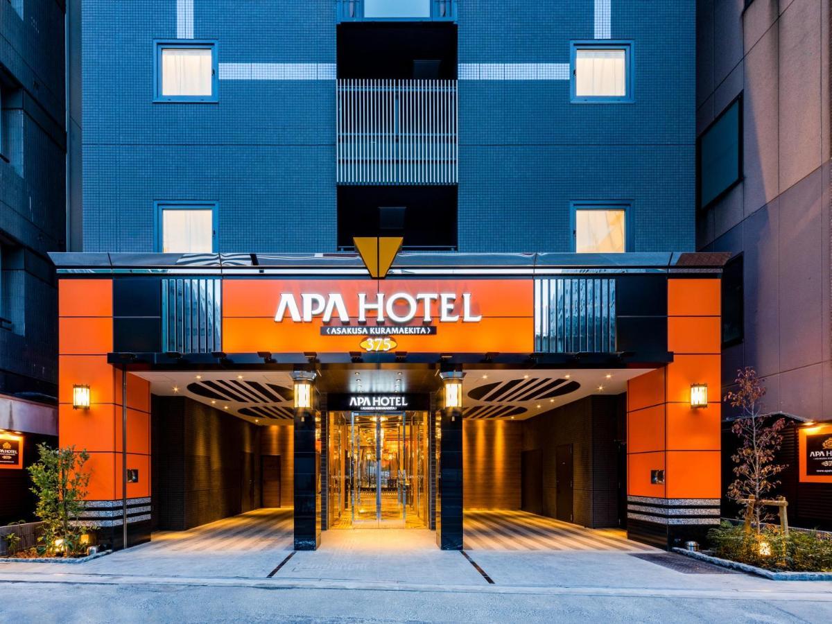 Apa Hotel Asakusa Kuramae Kita Tokyo prefektur Exteriör bild